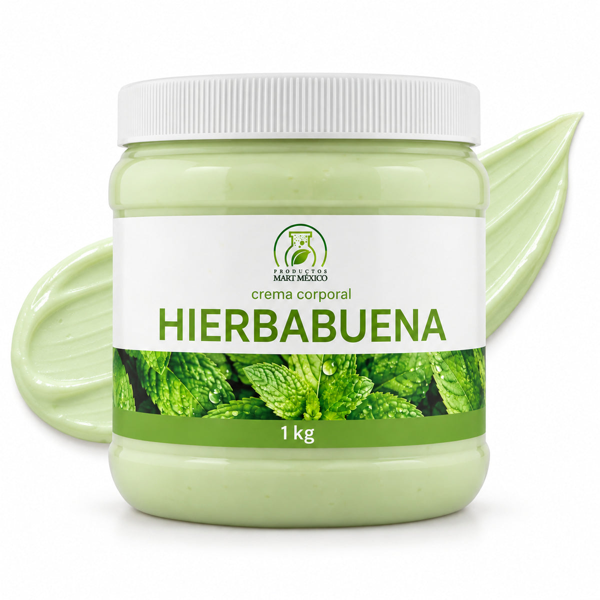 Crema corporal y facial hierbabuena frescura e hidratación
