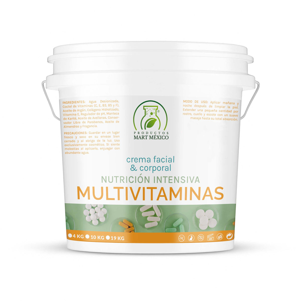 Crema nutrición intensiva multivitaminas