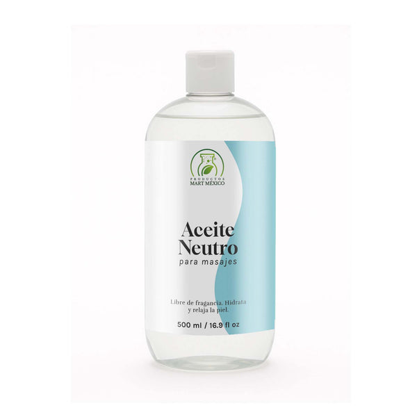 Aceite neutro para masajes