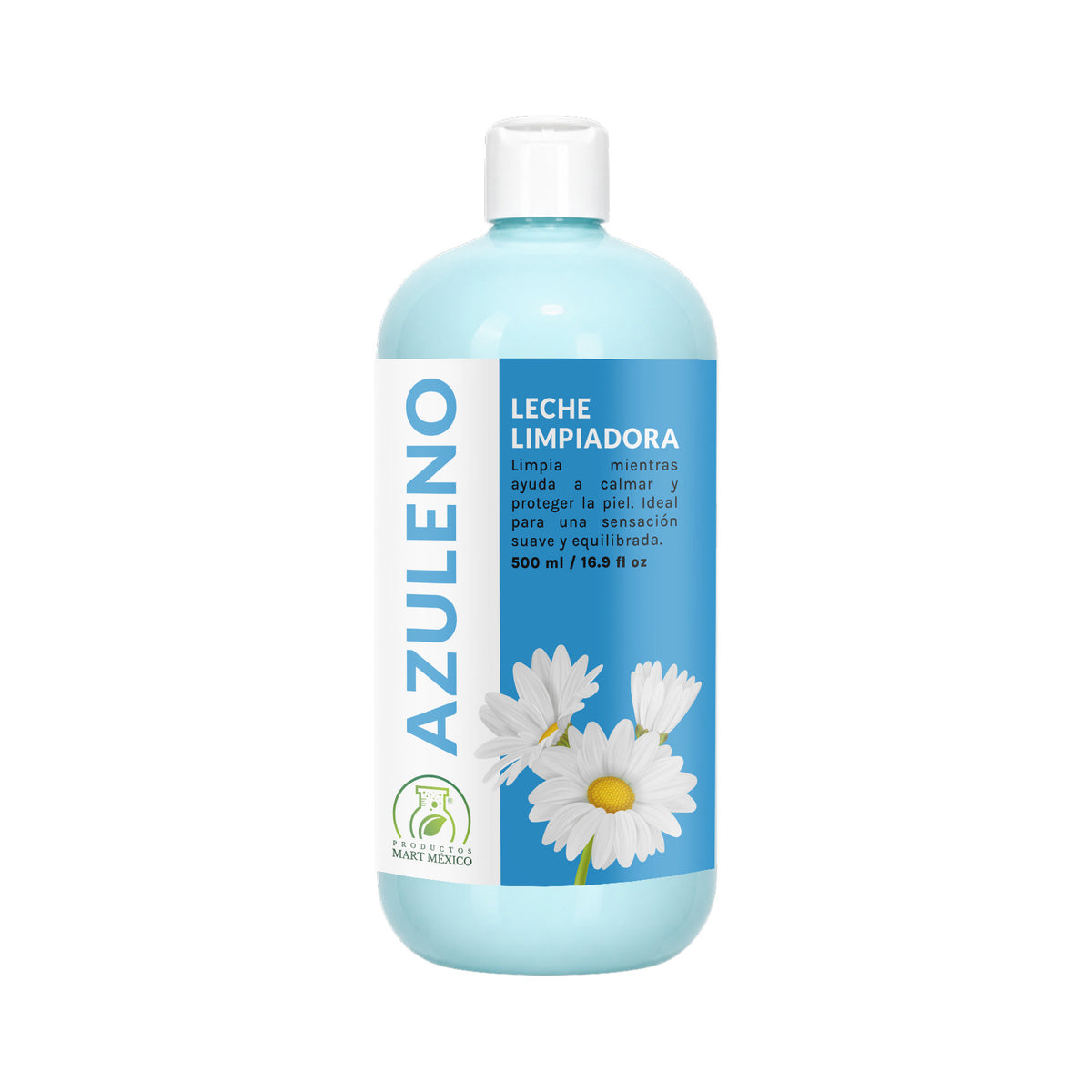 Leche desmaquillante azuleno