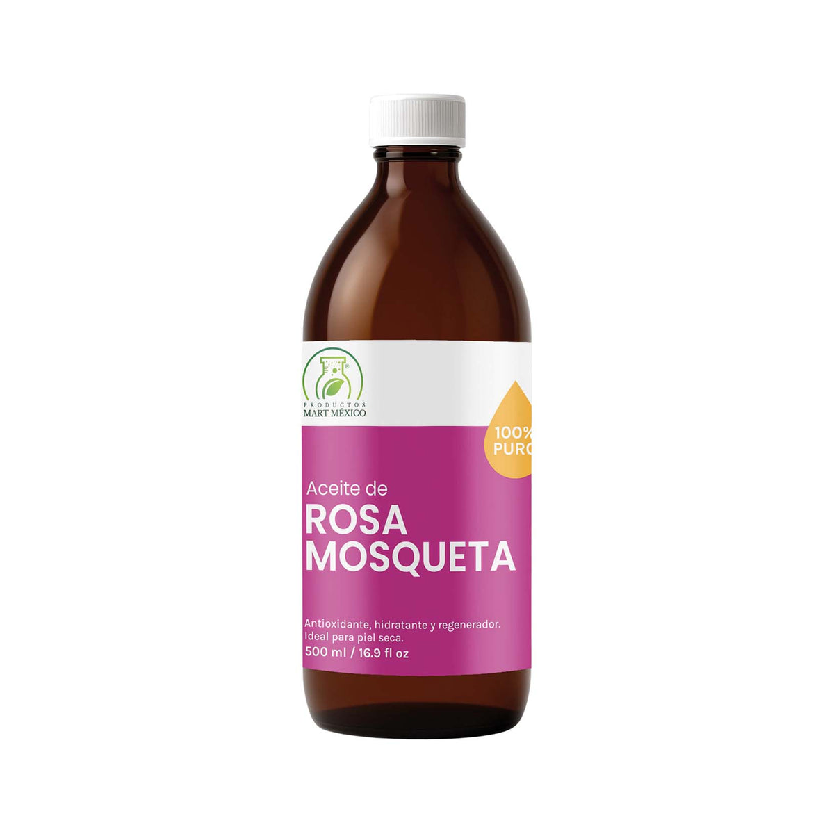 Aceite de rosa mosqueta 100% virgen puro premium