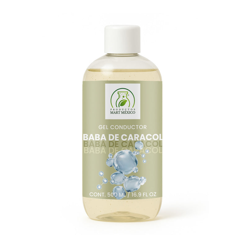 Gel conductor de baba de caracol aparatología