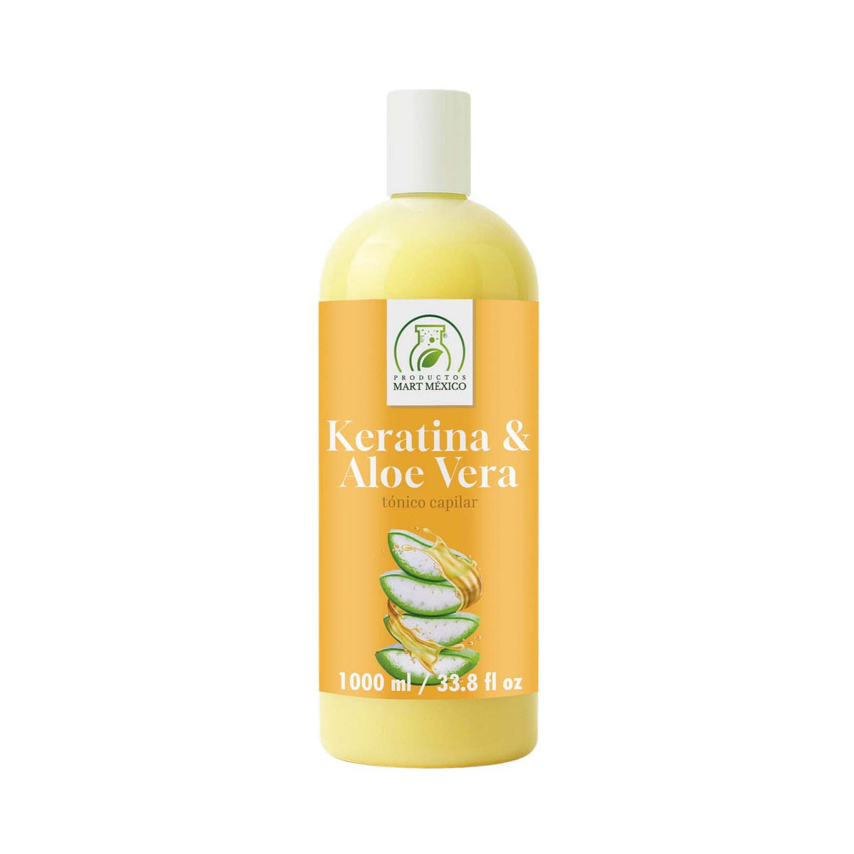 Tónico capilar keratina con aloe vera anti-frizz
