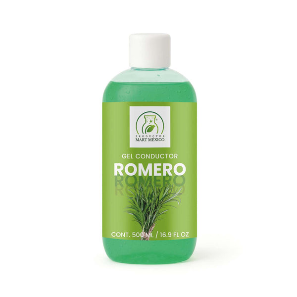 Gel conductor de romero aparatología