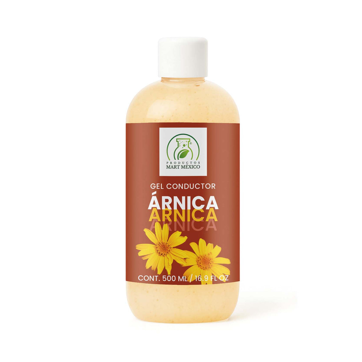 Gel conductor de árnica aparatología