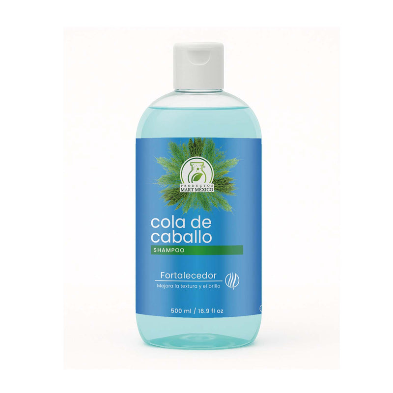 Shampoo cola de caballo previene la caída del cabello