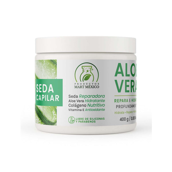 Seda capilar con aloe vera hidratante