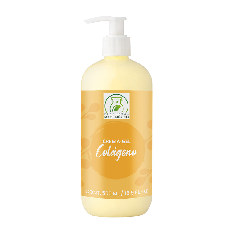 Crema gel facial y corporal colágeno hidrata y suaviza 500 ml