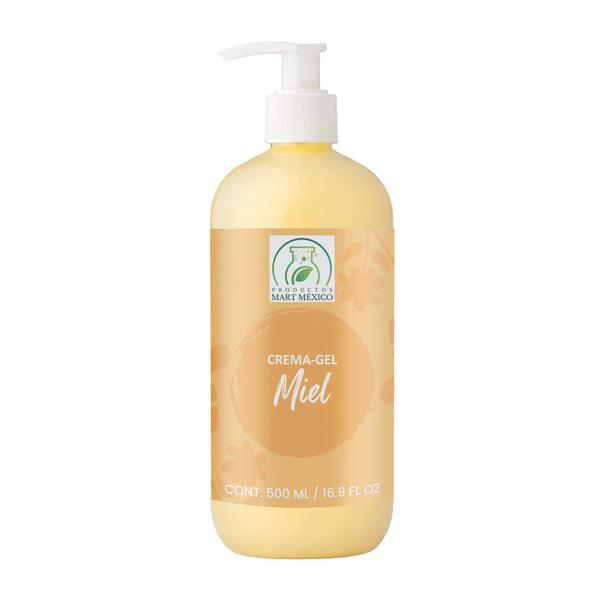 Crema gel facial y corporal miel piel sedosa y radiante 500 ml