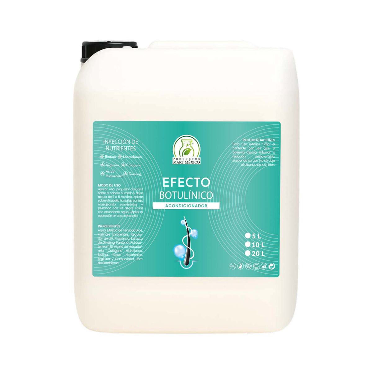 Acondicionador efecto botulínico
