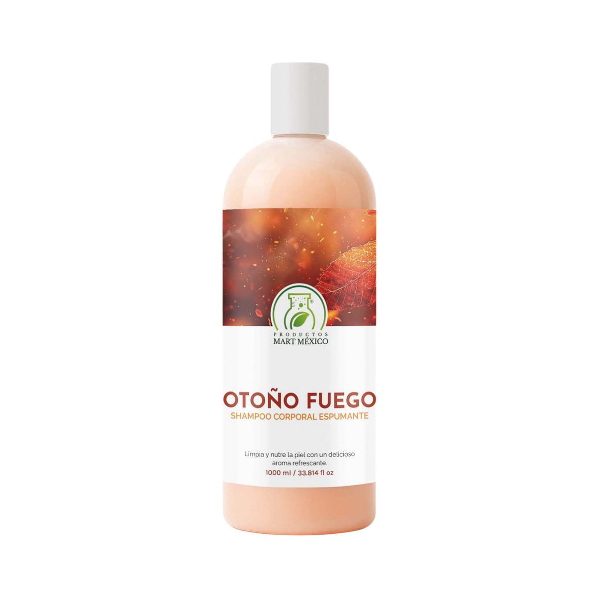 Shampoo corporal espumante otoño fuego