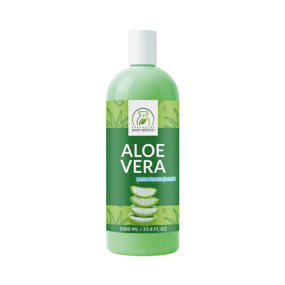 Jabón líquido facial de aloe vera