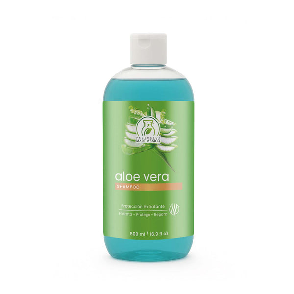 Shampoo capilar de aloe vera