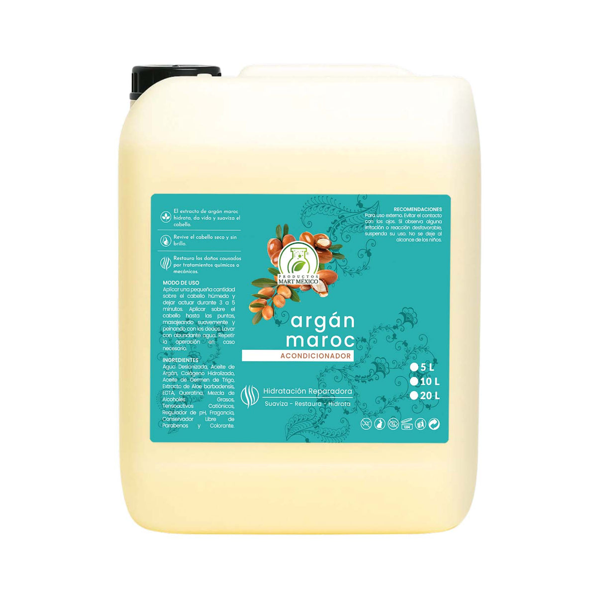 Acondicionador con aceite de argán