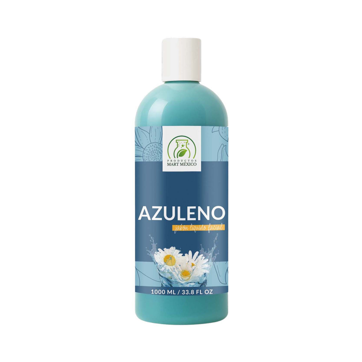 Jabón facial de azuleno elimina impurezas