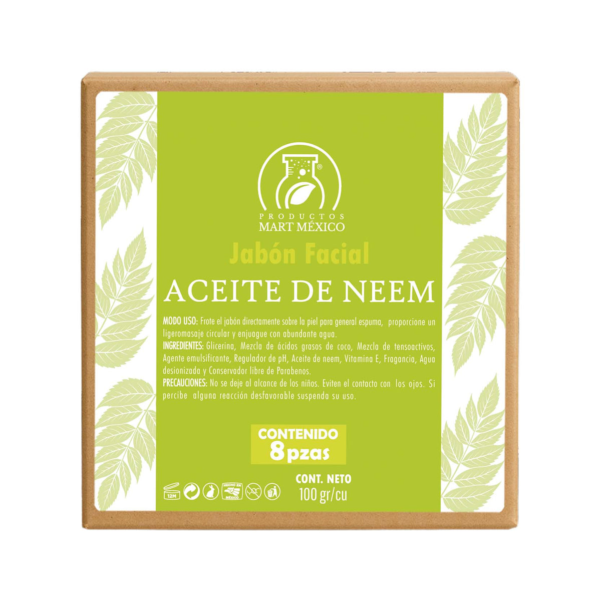 Jabón de neem purificante
