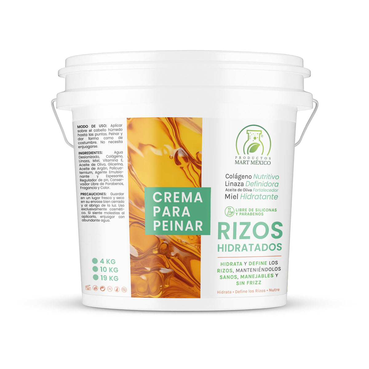 Crema para peinar rizos