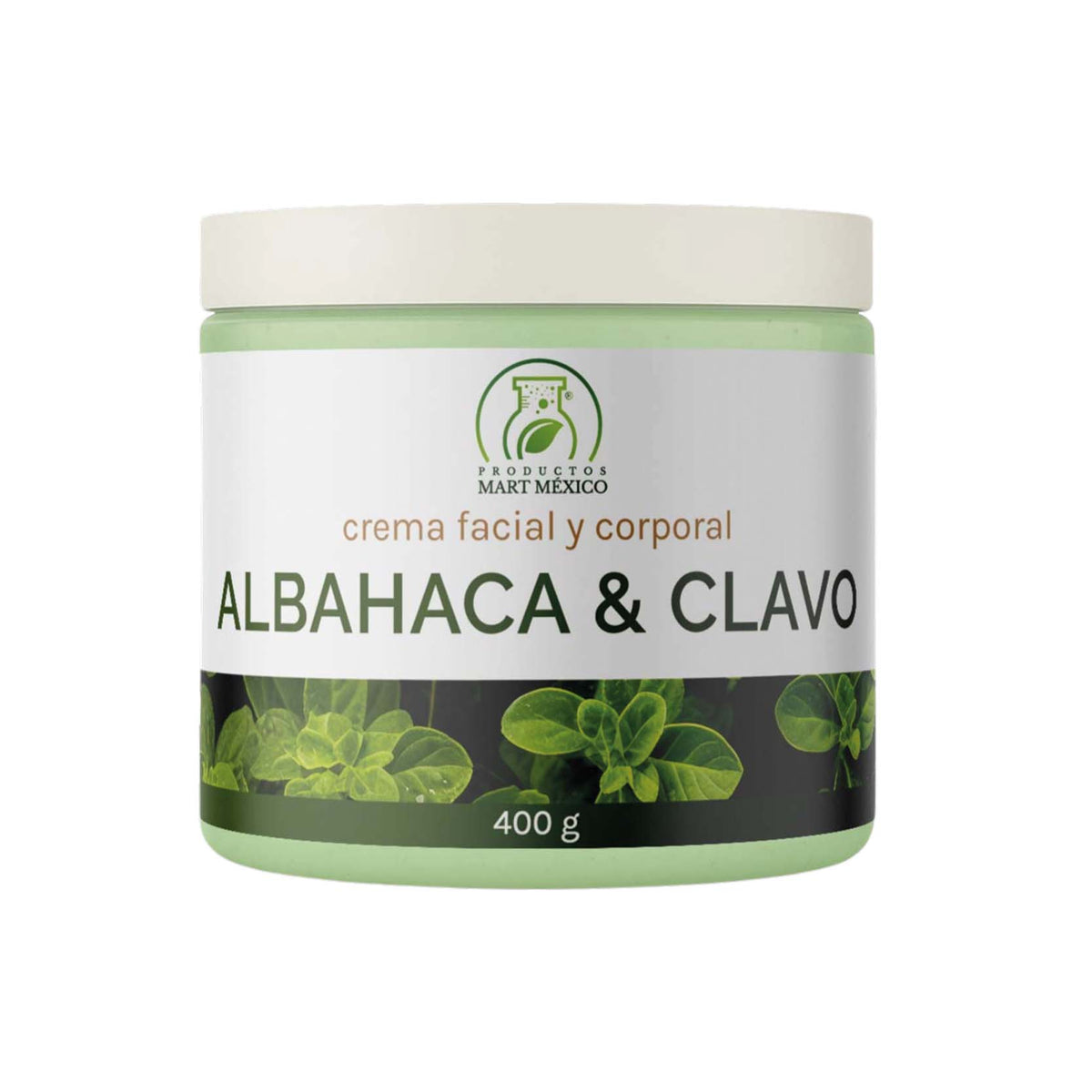Crema albahaca y clavo corporal