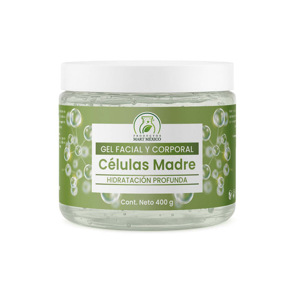 Gel hidratante facial de células madre
