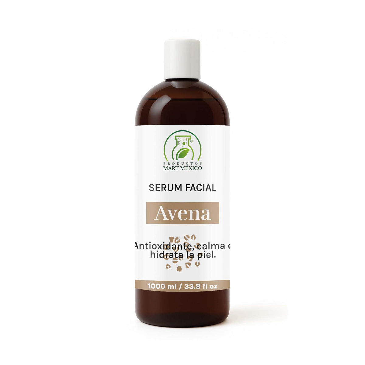 Sérum facial de avena antioxidante