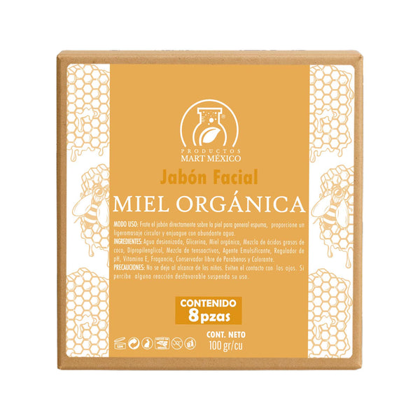 Jabón barra de miel y glicerina