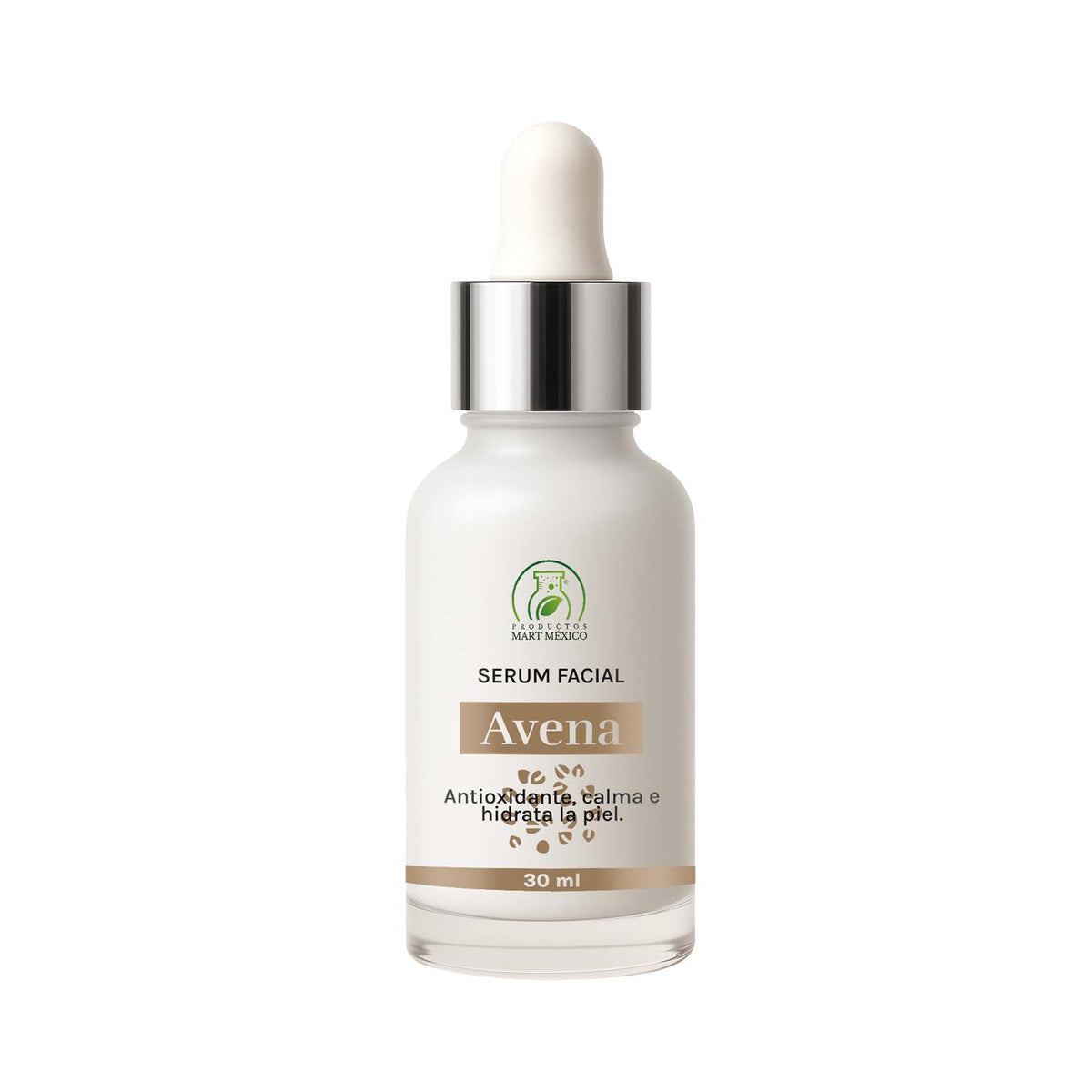 Sérum facial de avena antioxidante