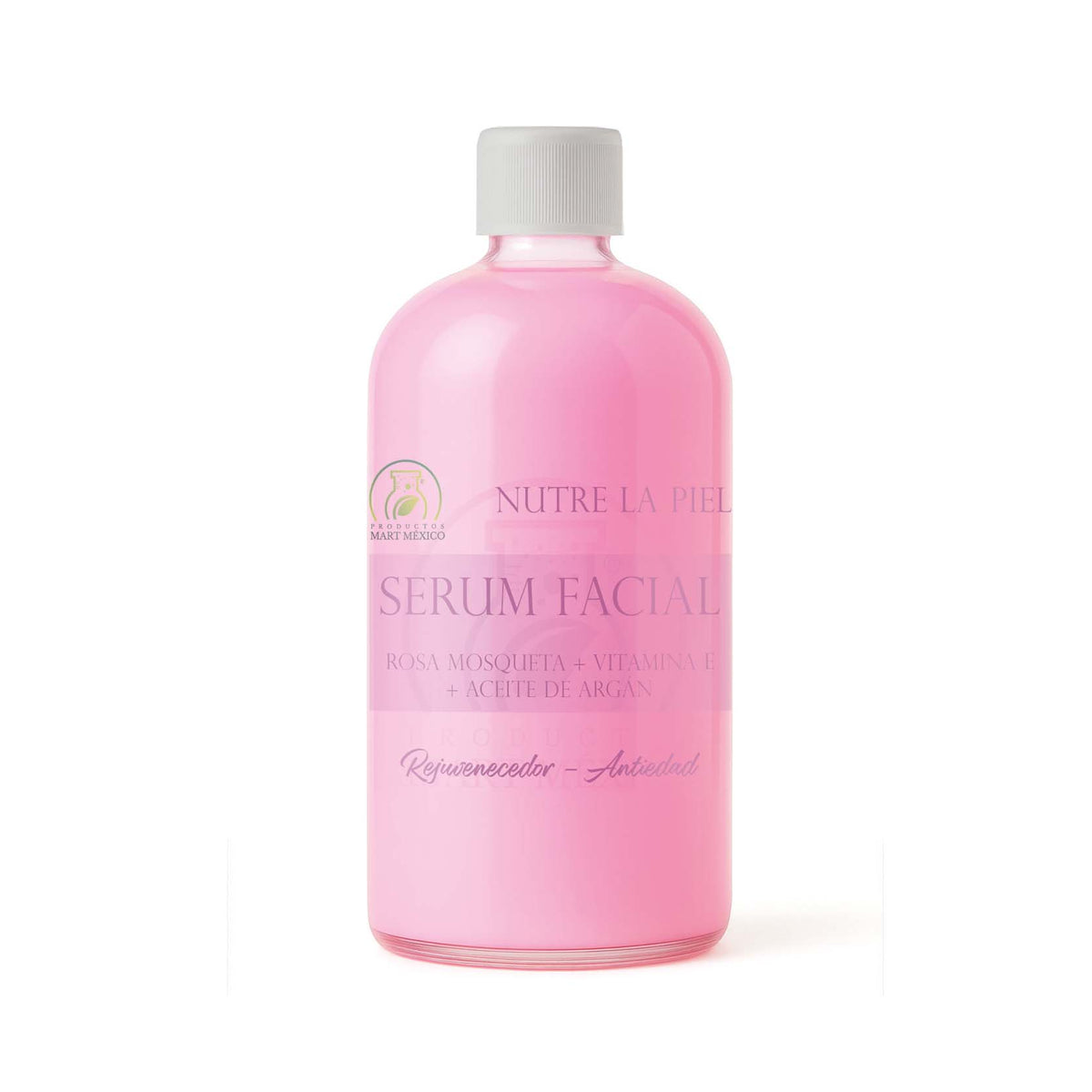 Sérum facial rosa mosqueta piel luminosa