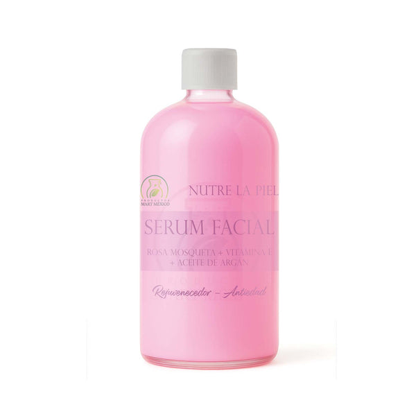 Sérum facial rosa mosqueta piel luminosa