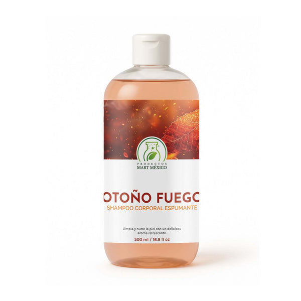 Shampoo corporal espumante otoño fuego
