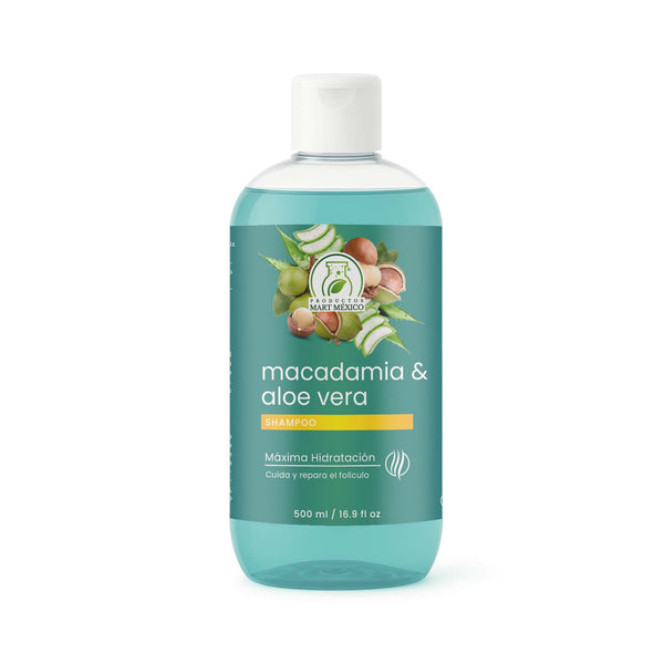 Shampoo capilar macadamia y aloe vera