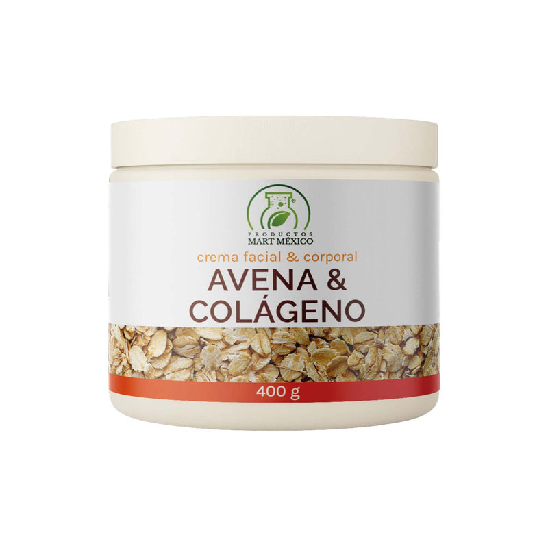 Crema de avena con colágeno para piel seca