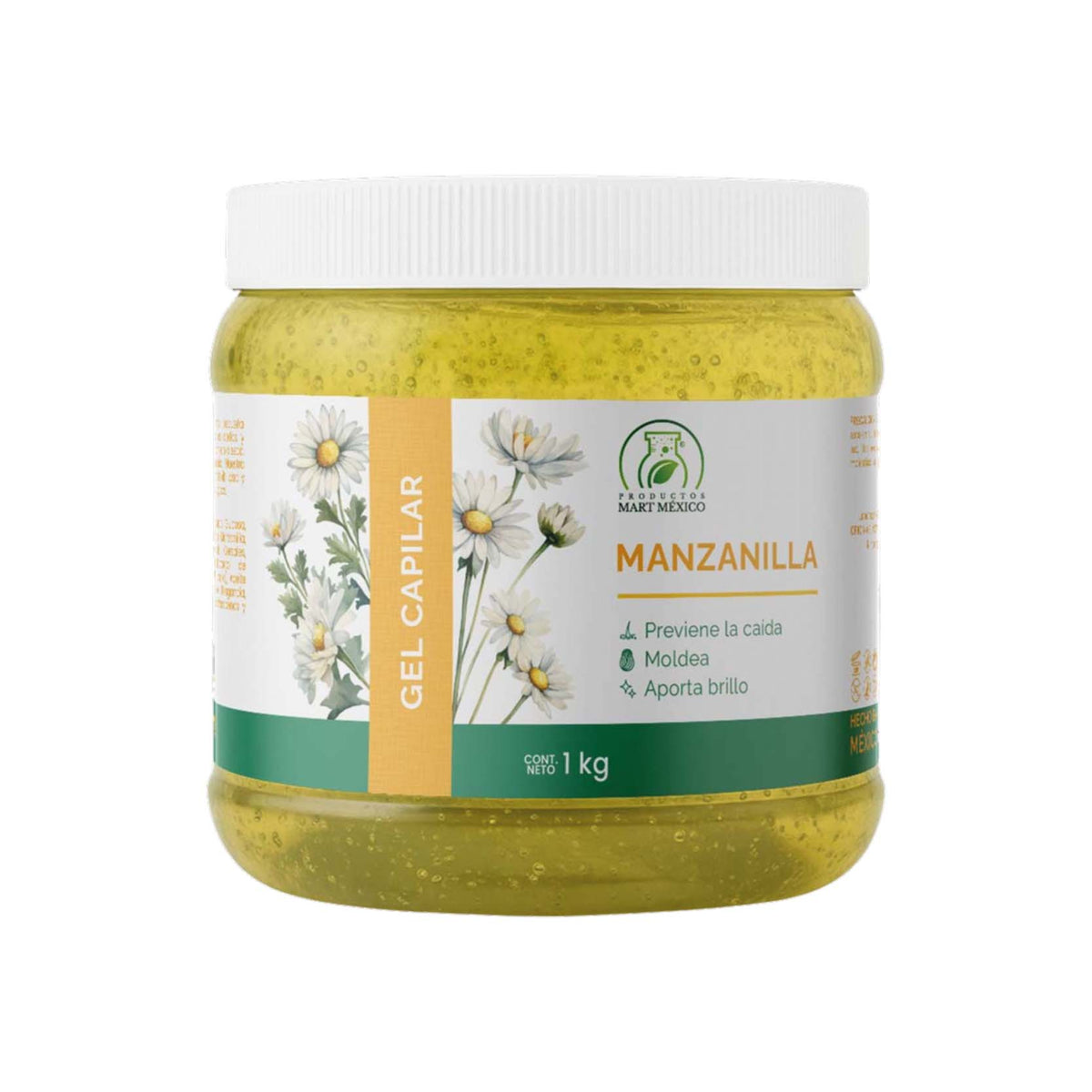 Gel extracto de manzanilla capilar
