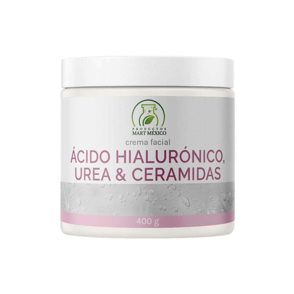 Crema facial de ácido hialurónico, urea y ceramidas