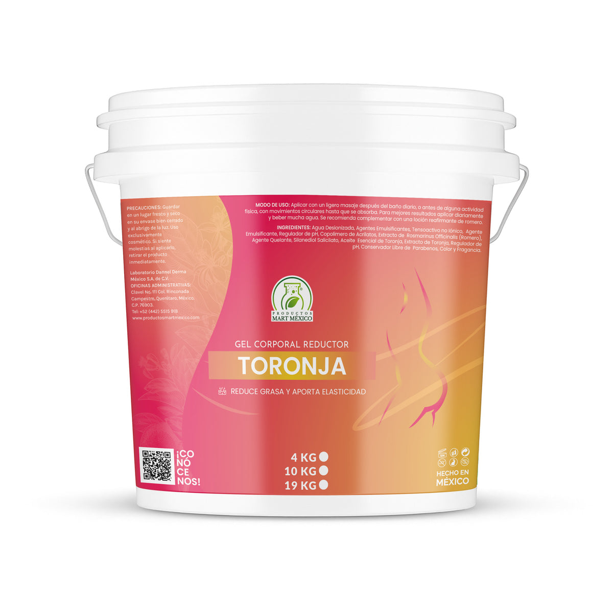 Gel reductor con extracto de toronja