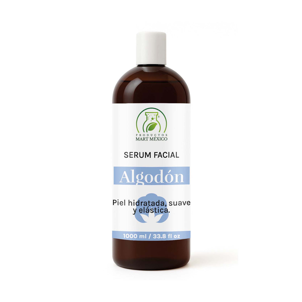 Sérum facial de algodón hidratación