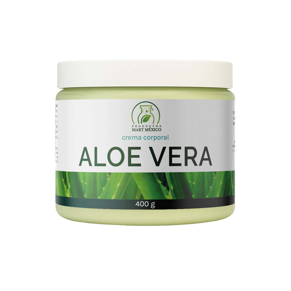 Crema extracto de aloe vera disminuye la resequedad