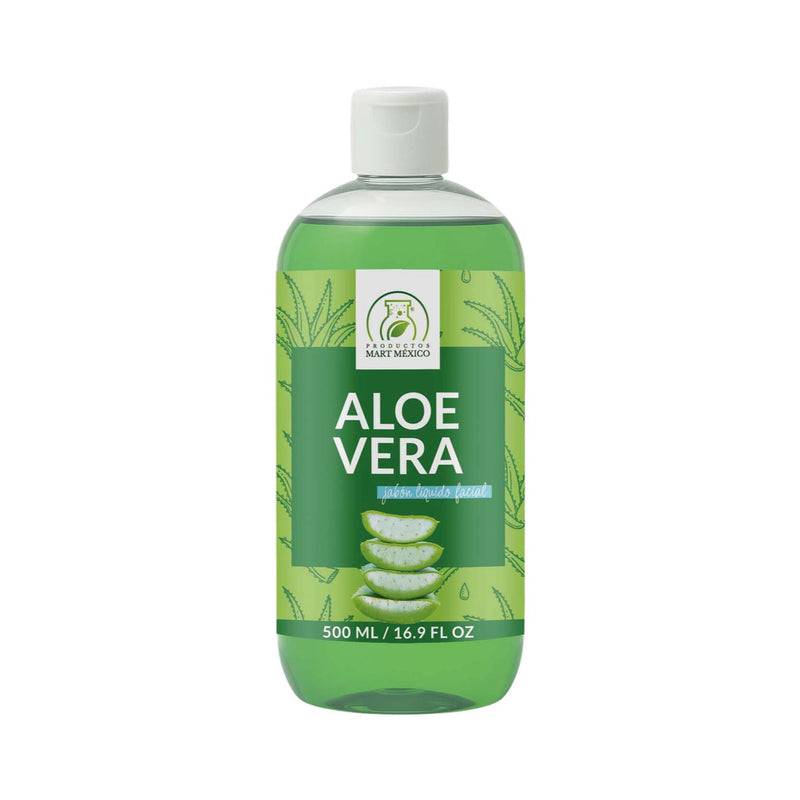 Jabón líquido facial de aloe vera