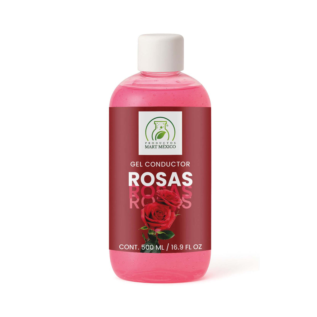 Gel conductor de rosas aparatología