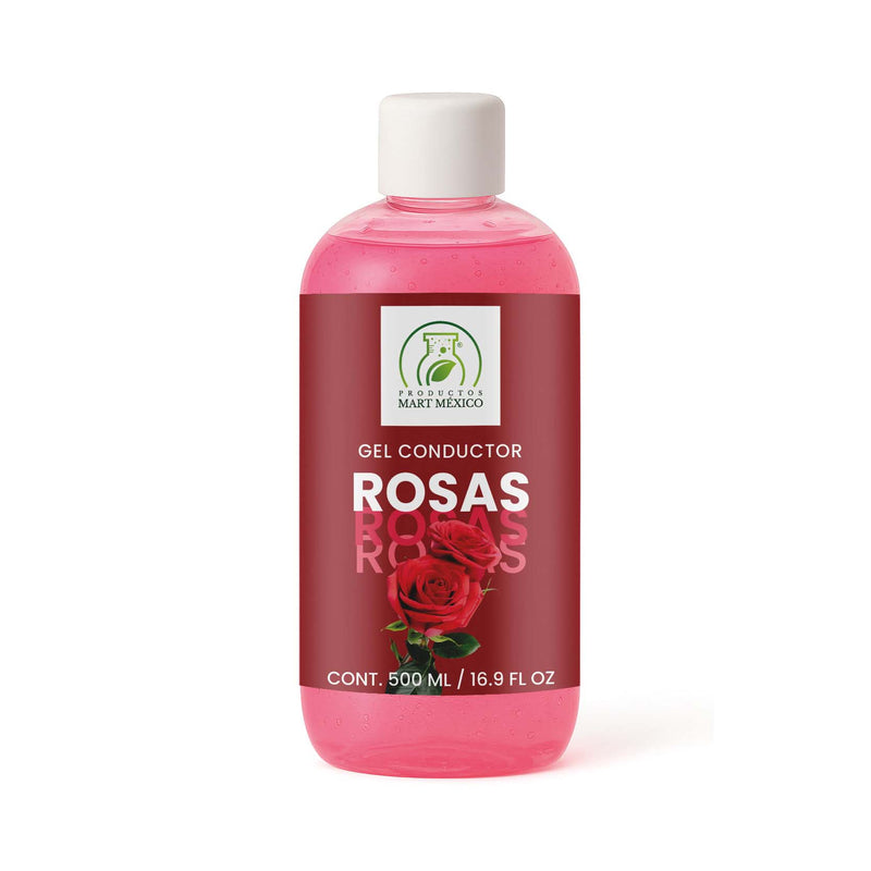 Gel conductor de rosas aparatología