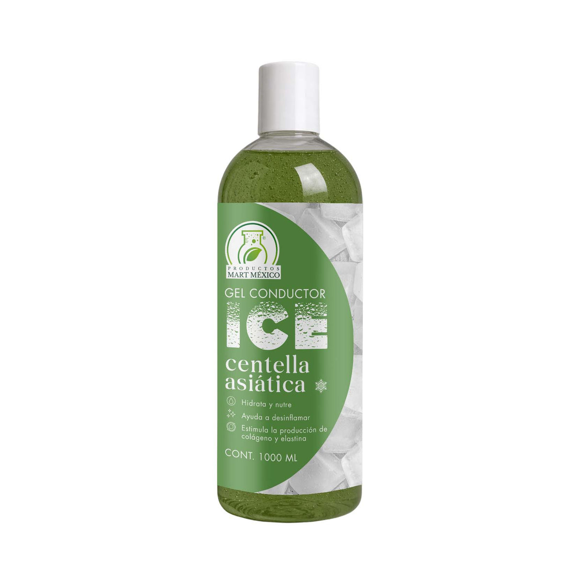 Gel conductor ice centella asiática efecto frío