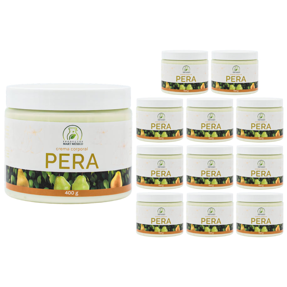 Crema facial y corporal de pera hidratante