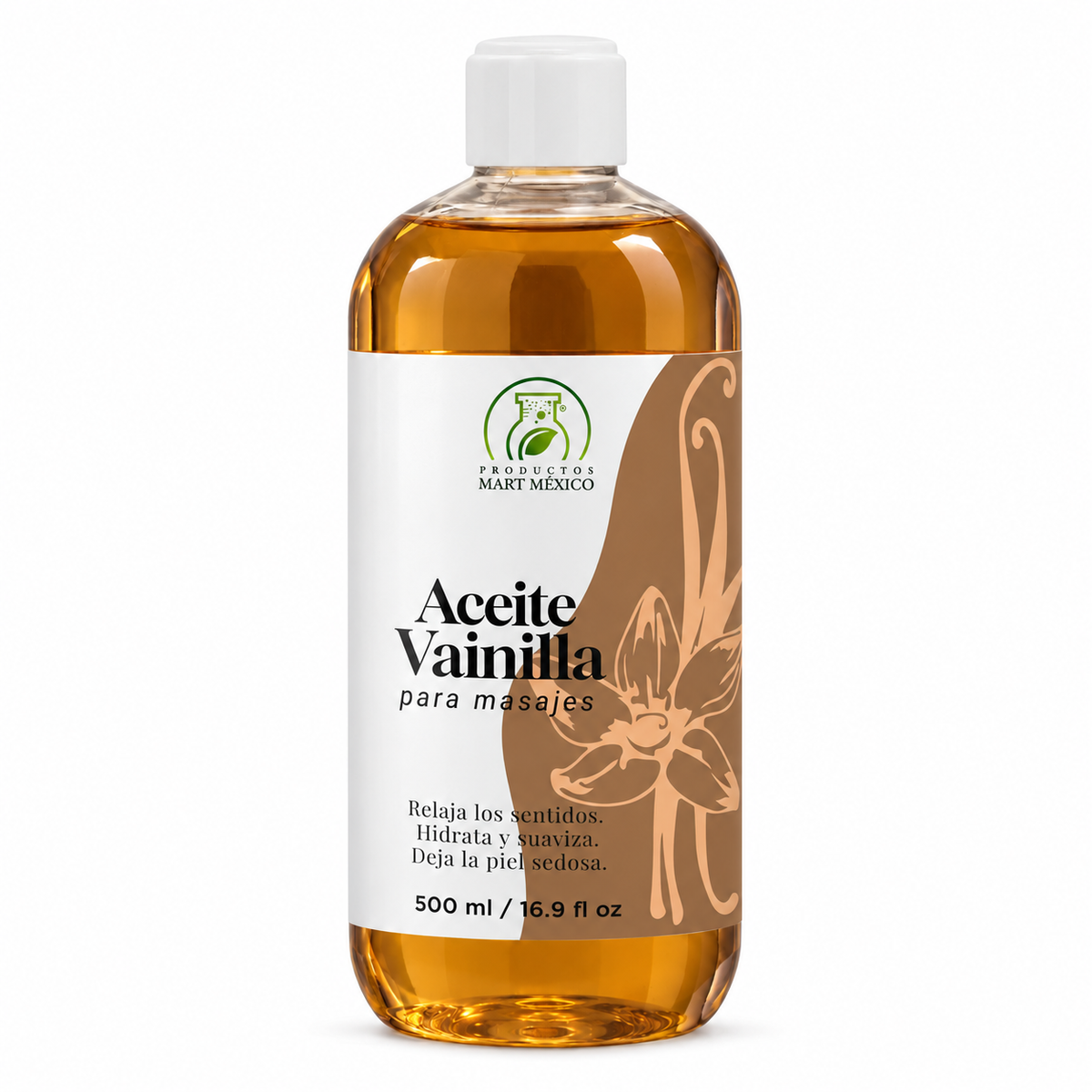 Aceite de vainilla para masajes relaja y nutre
