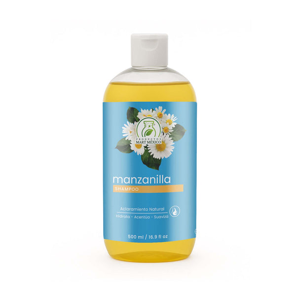 Shampoo capilar de manzanilla