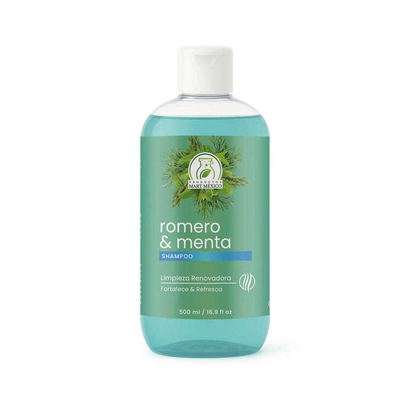 Shampoo capilar menta y romero