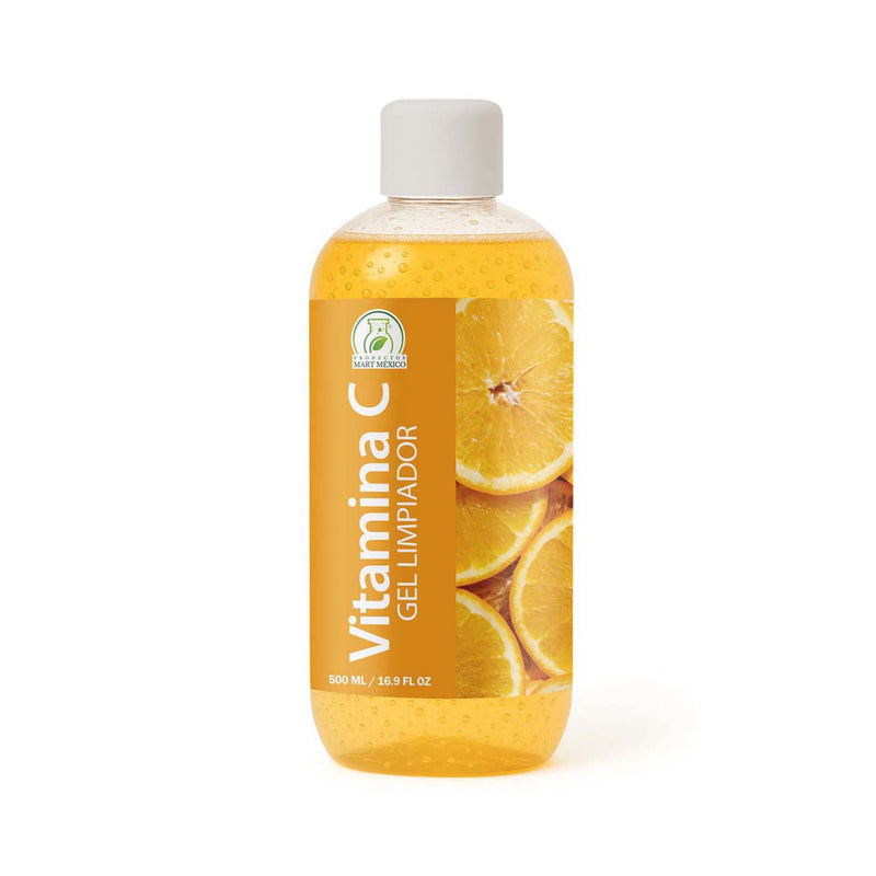 Gel limpiador vitamina C antioxidante