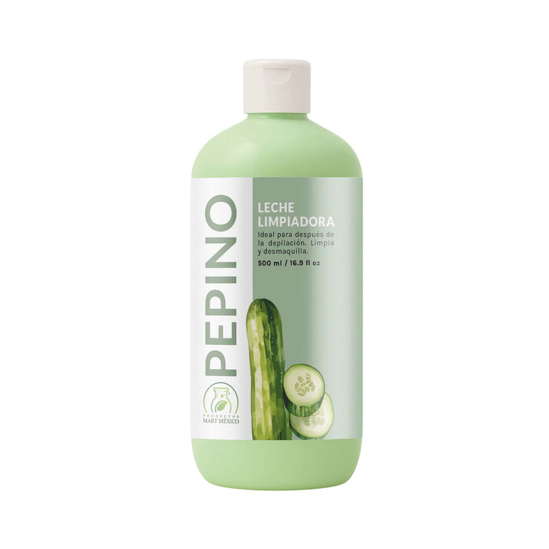 Leche post-depilatorio- limpiadora de pepino