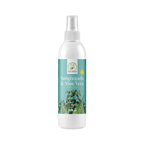 Tónico capilar de sangregado con aloe vera fortalecedor