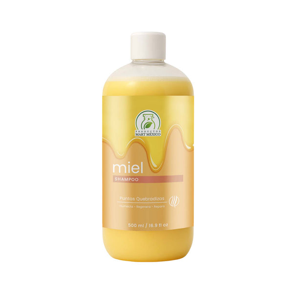 Shampoo de miel concentrado puntas quebradizas