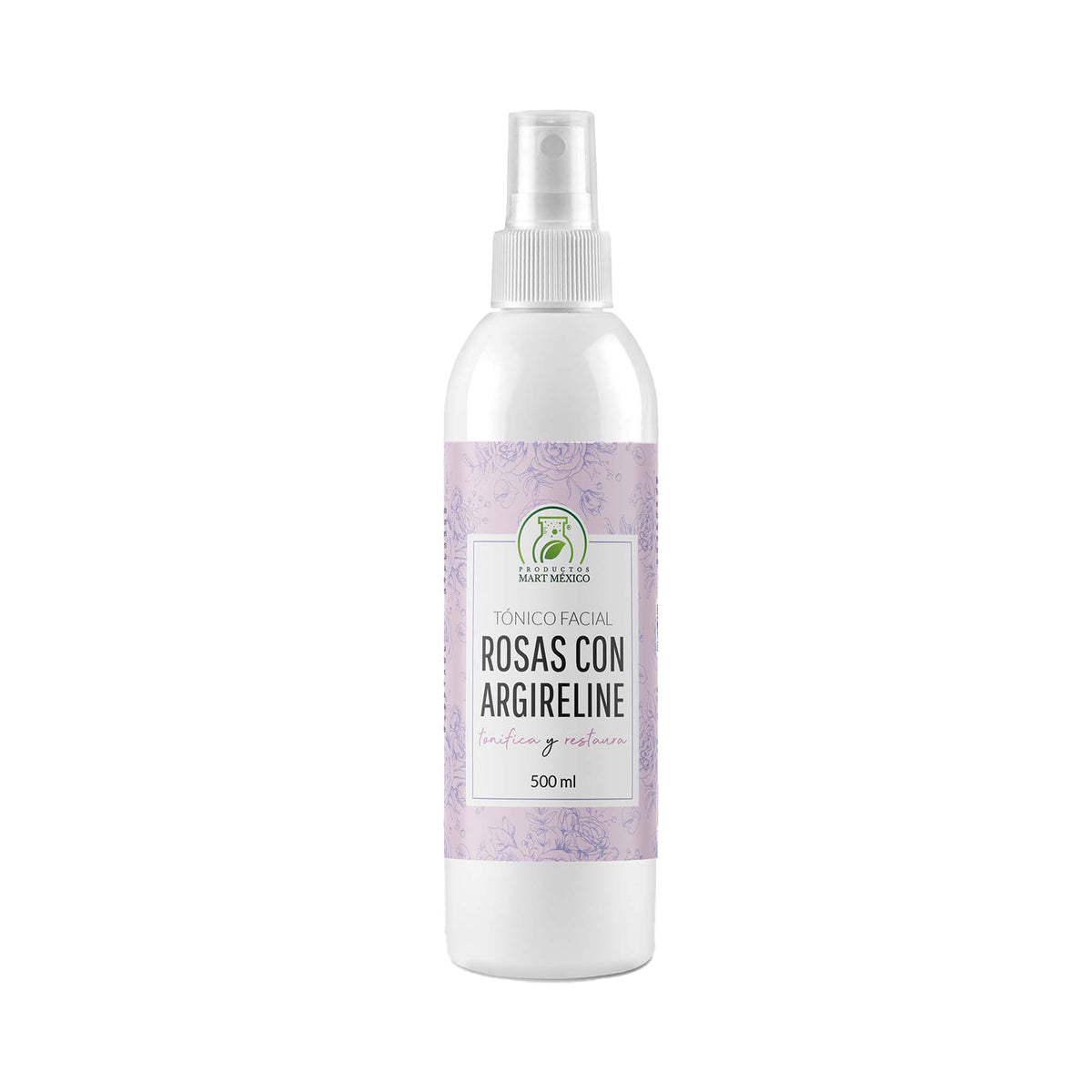 Tónico facial hidratante de rosas con argireline