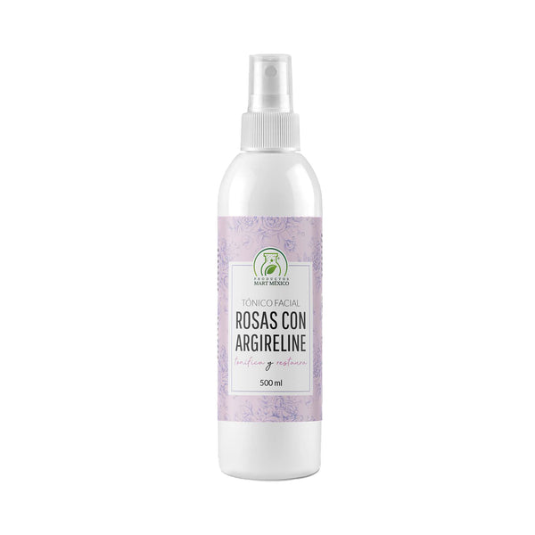 Tónico facial hidratante de rosas con argireline